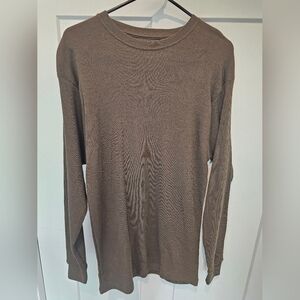 NWT Galaxy by Harvic Olive Thermal Long Sleeve Shirt Men’s Size M